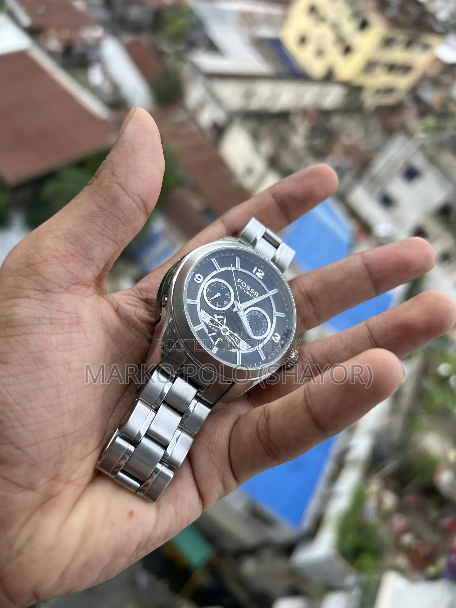 Original Fossil ME1045 Automatic Watch – Fully Working