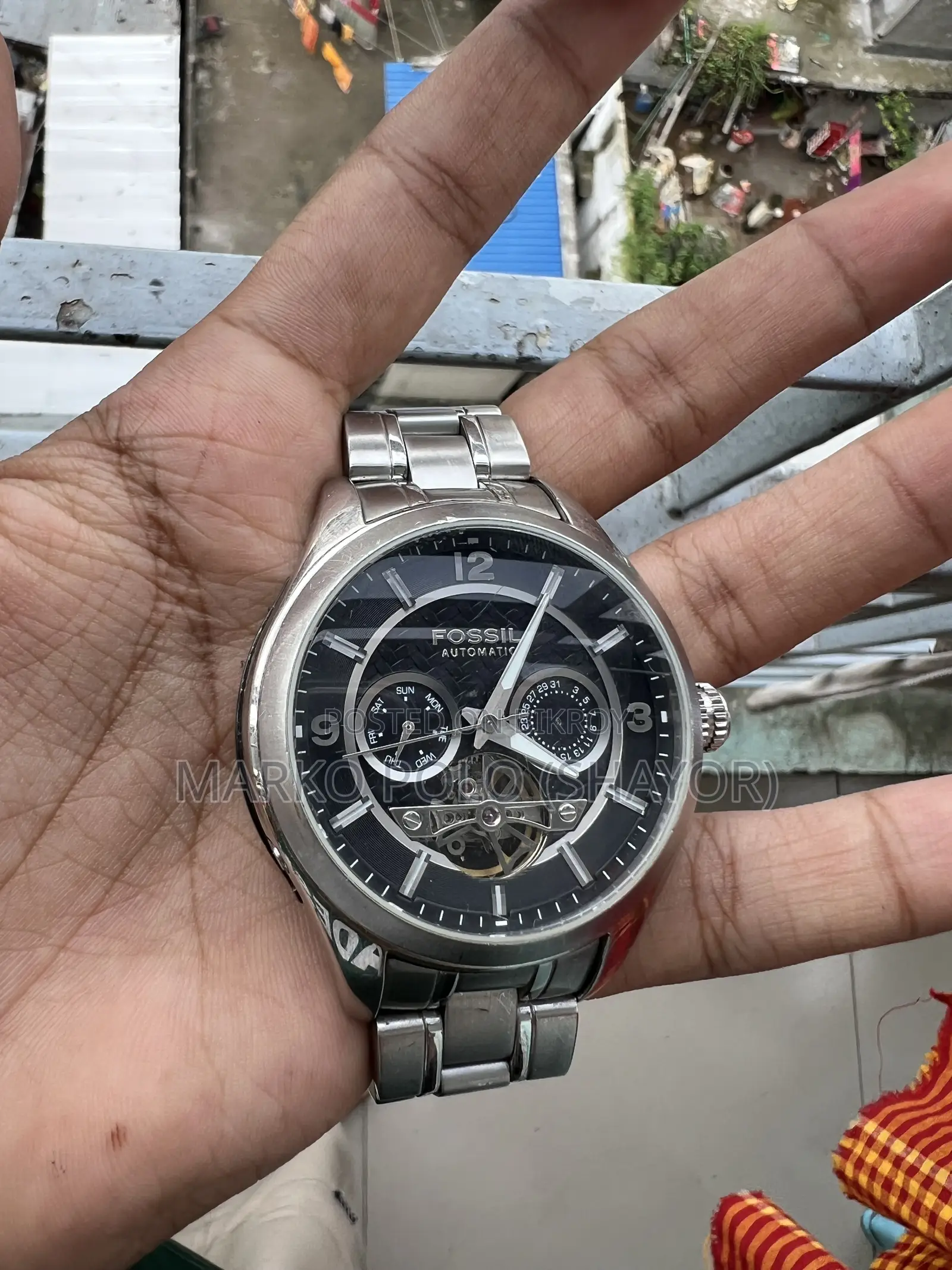 Original Fossil ME1045 Automatic Watch – Fully Working