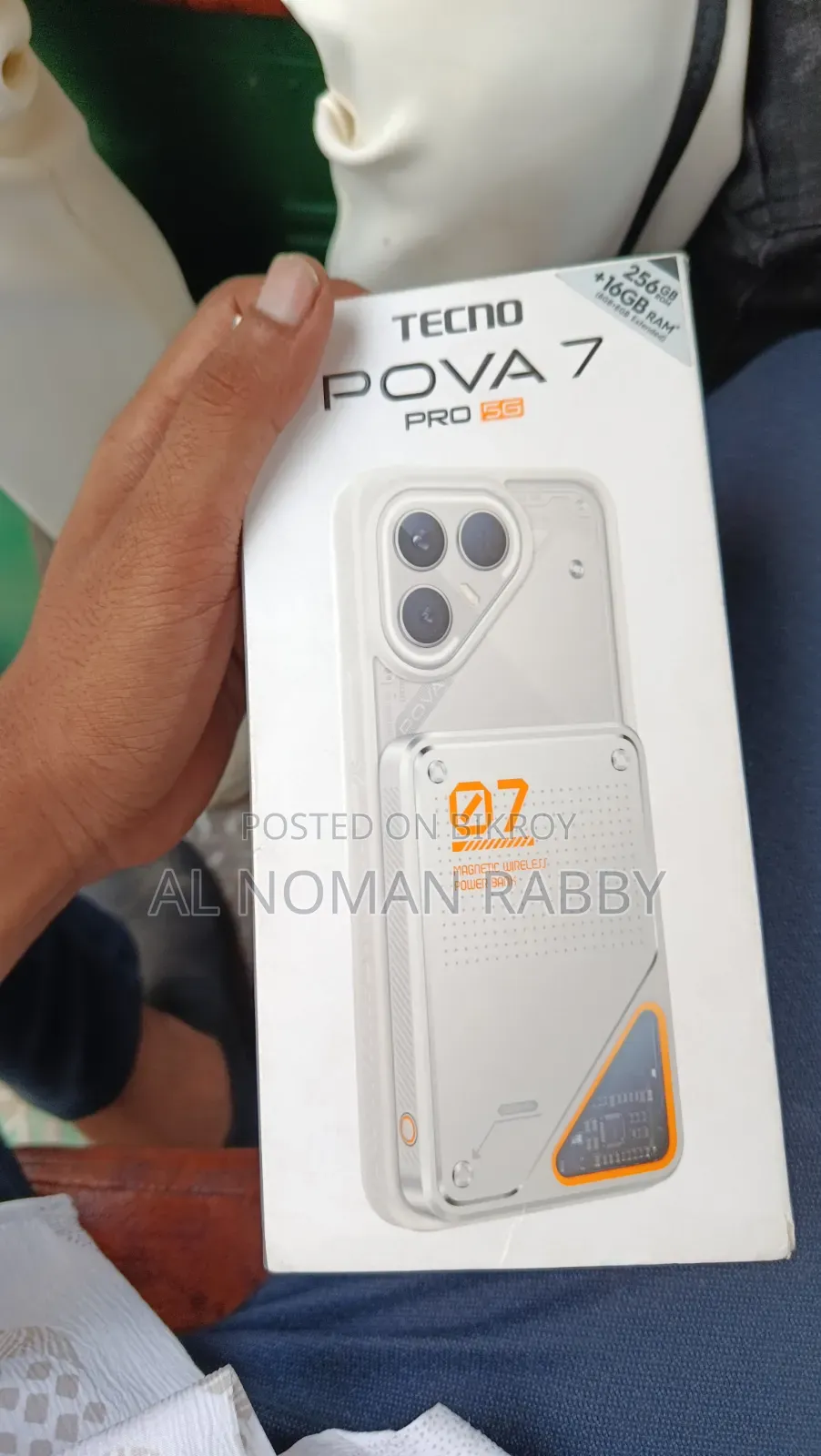 টেকনো পোভা ৭ প্রো ৫জি ২৫৬ জিবি ব্ল্যাক
