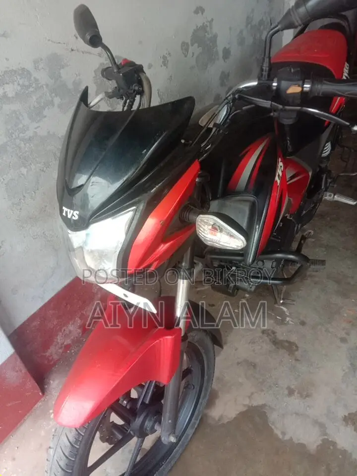 TVS Raider 125 2018 Red