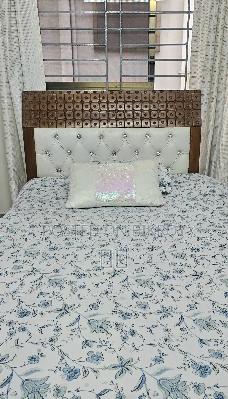 Wooden Single Bed