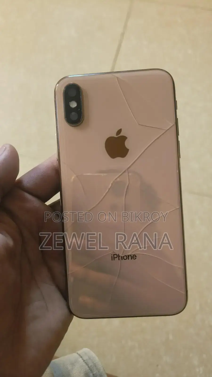 অ্যাপল আইফোন এক্সএস ২৫৬ জিবি রোজ গোল্ড