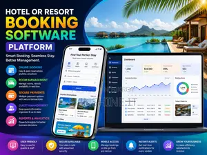 Hotel or Resort Booking Software Platform