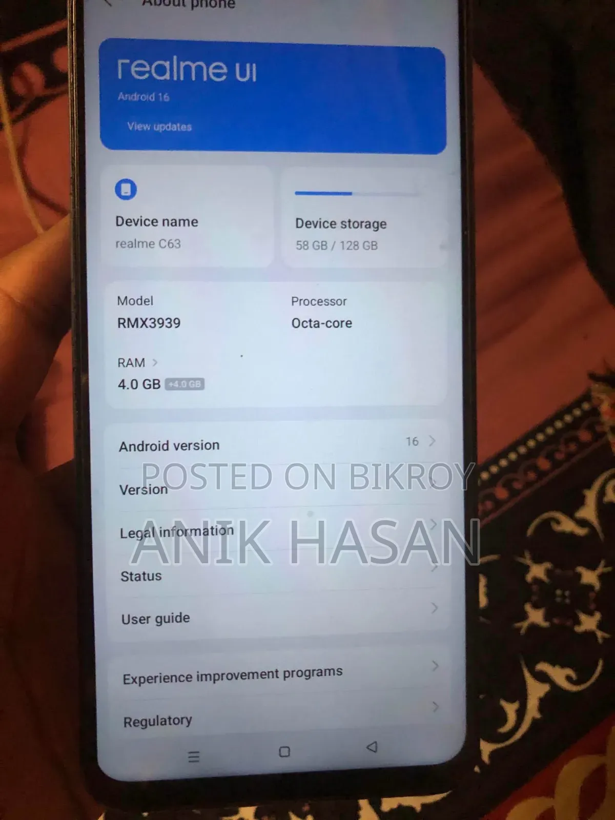 Realme 4 GB