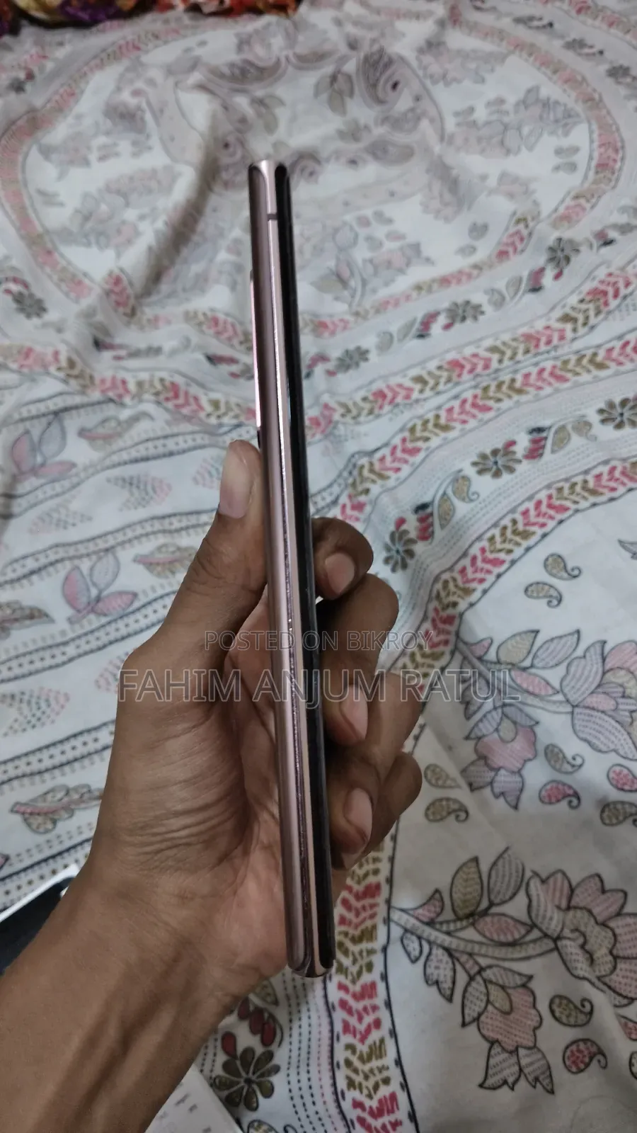 স্যামসাং গ্যালাক্সি নোট ২০ আলট্রা ৫জি ৫১২ জিবি রোজ গোল্ড