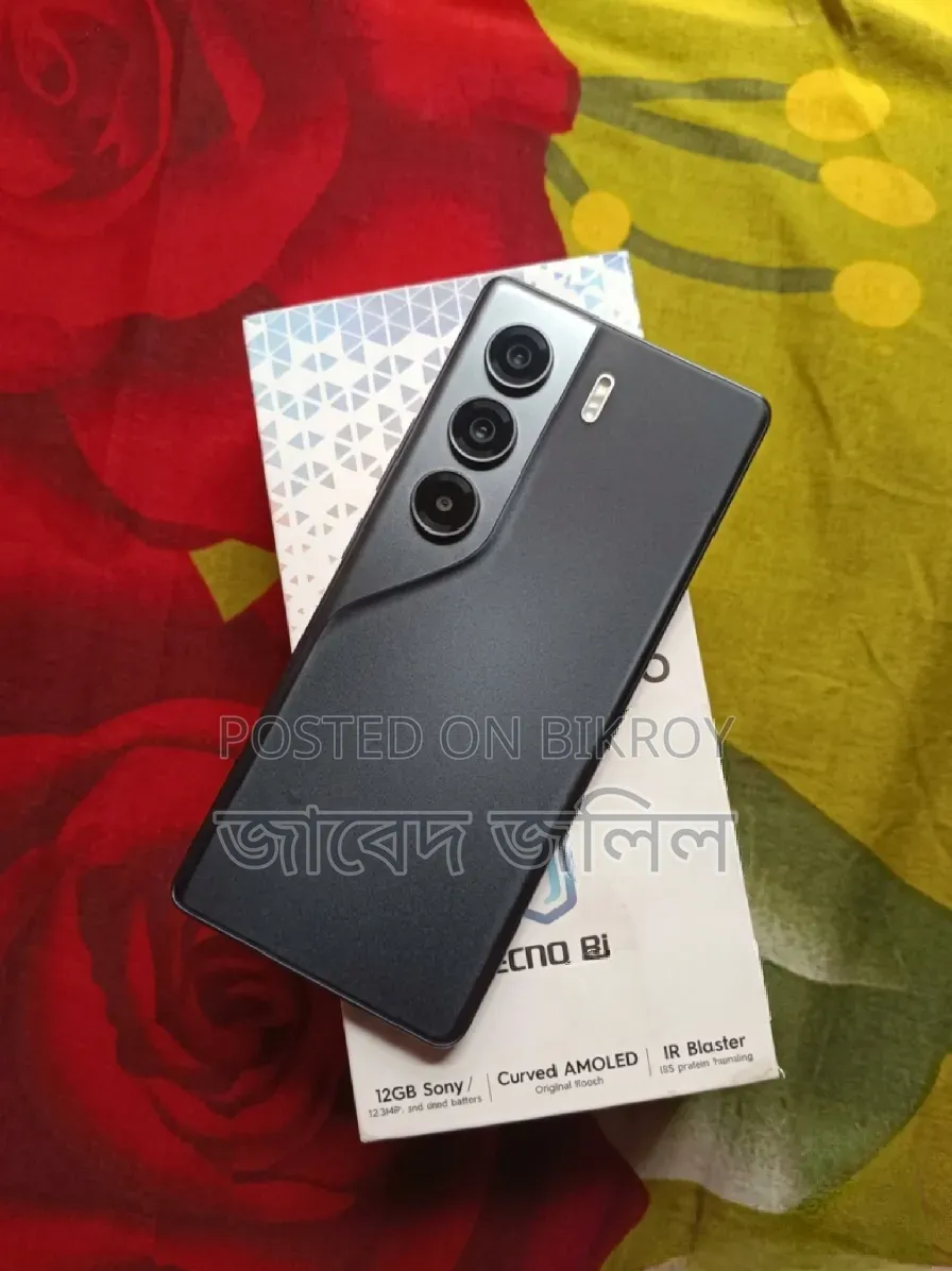 New Tecno Camon 40 Pro 4G 256 GB Black