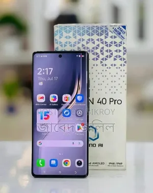New Tecno Camon 40 Pro 4G 256 GB Black
