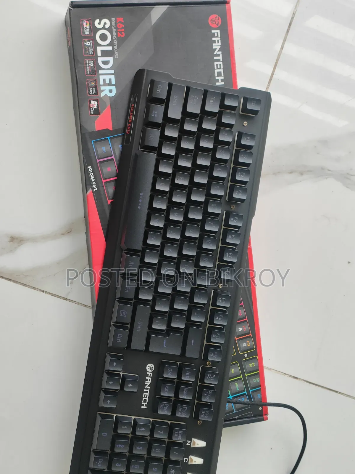 Fantech K612Soldier RGB Gaming Keyboard
