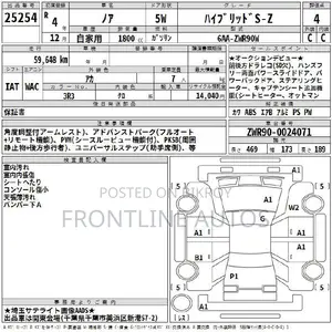 Toyota Noah 2022 Red