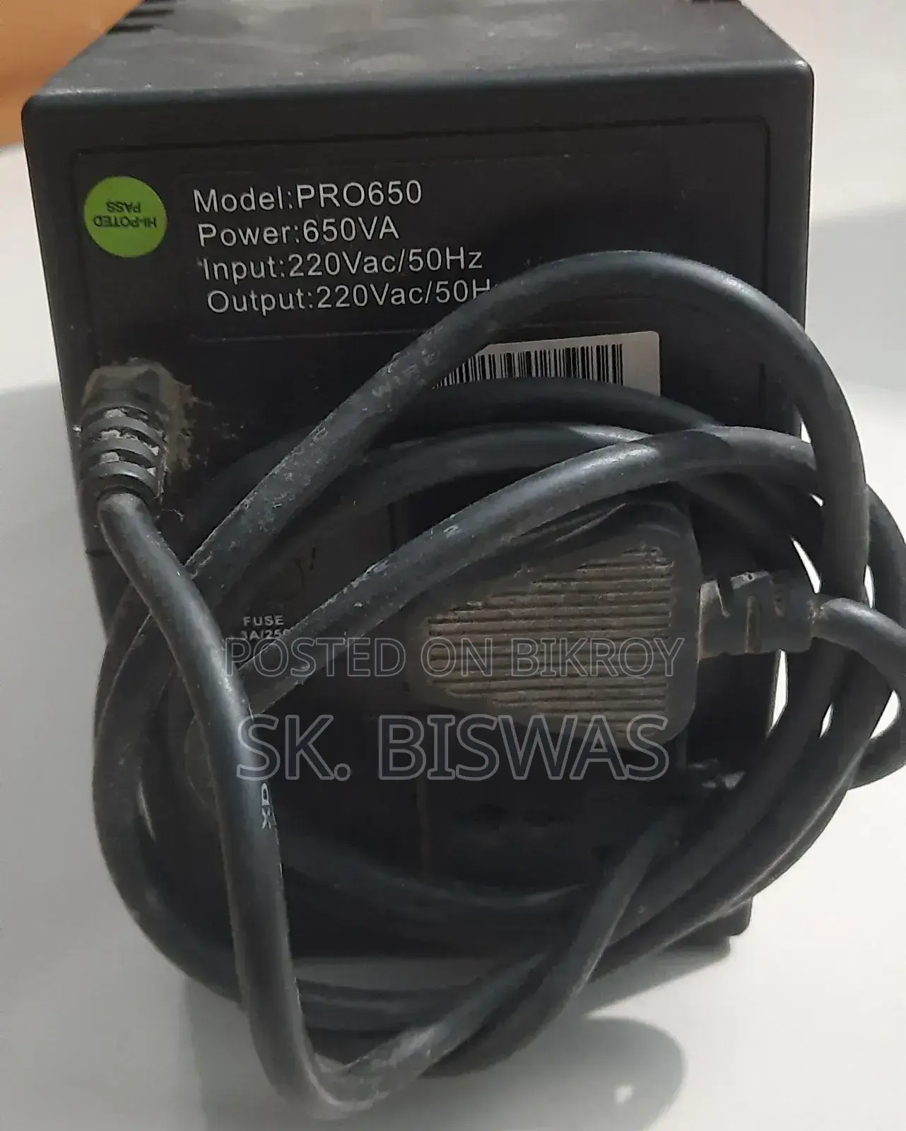 UPS, no battery