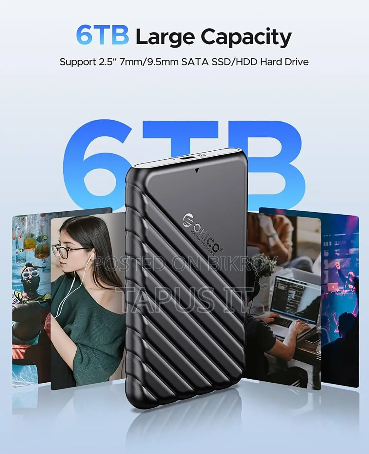 Laptop HDD or SSD Case USB 3.0 Orico