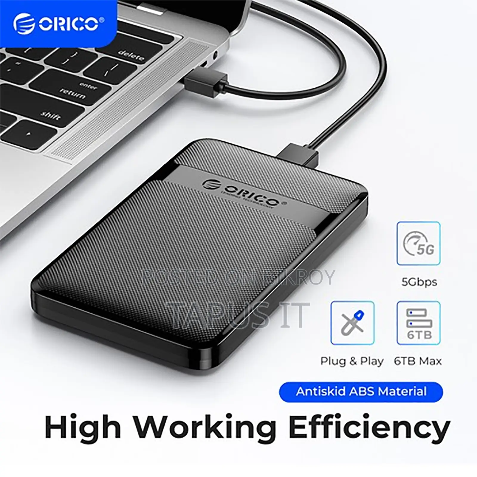 Laptop HDD or SSD Case USB 3.0 Orico