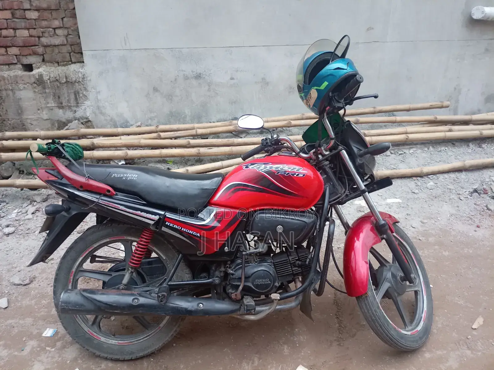 হিরো প্যাশন প্রো ২০১৬ রেড