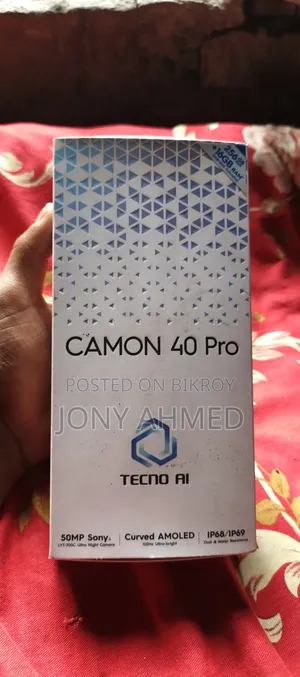Tecno Camon 40 Pro 4G 256 GB Black