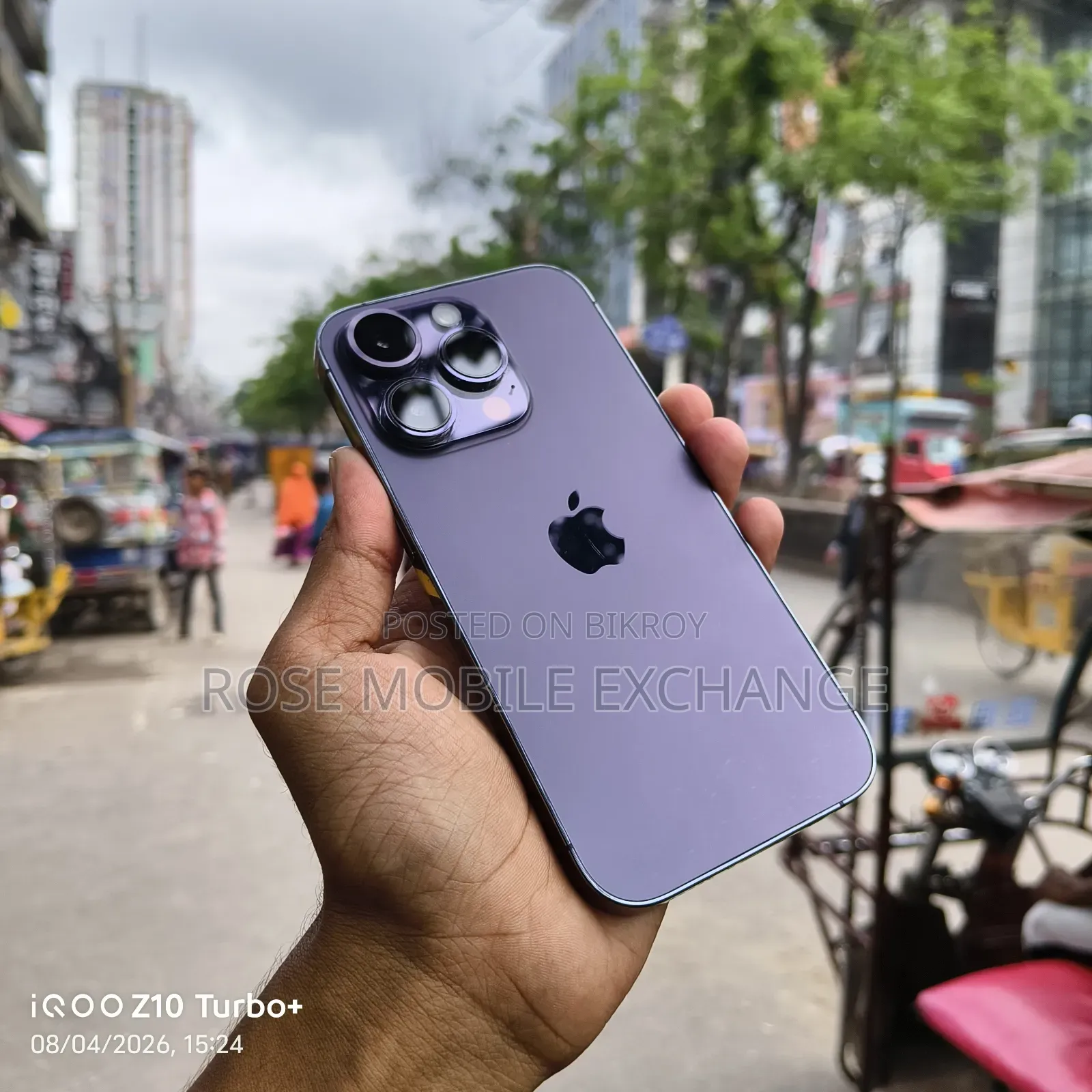 অ্যাপল আইফোন ১৪ প্রো ১২৮ জিবি পার্পল