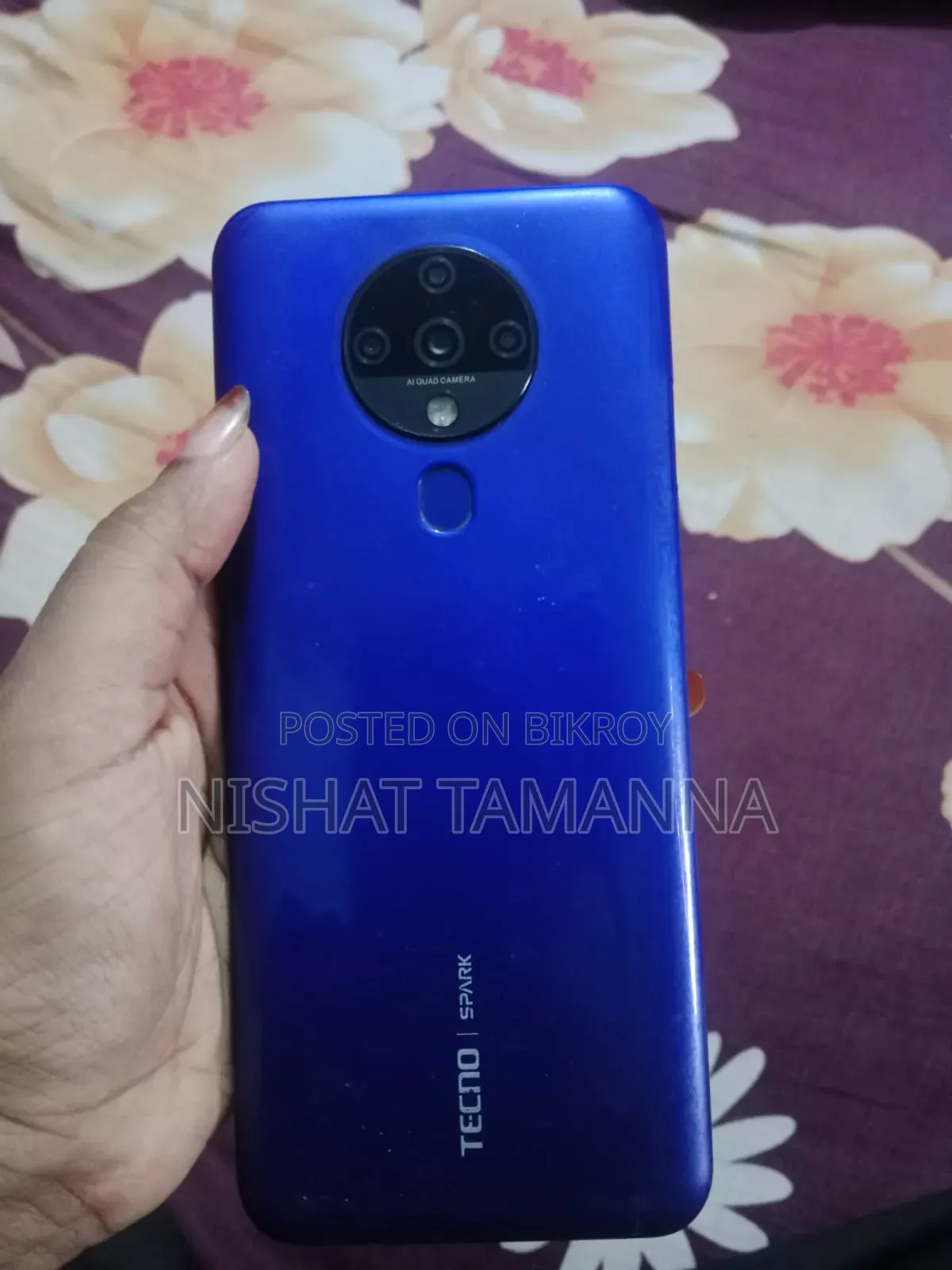 Tecno Spark 6.0 64 GB Blue