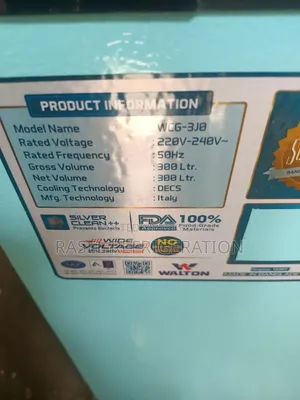 300 Liter Walton Refrigerator Model WCG-3jo-Ddel at a Special Offer of 33% Discount.