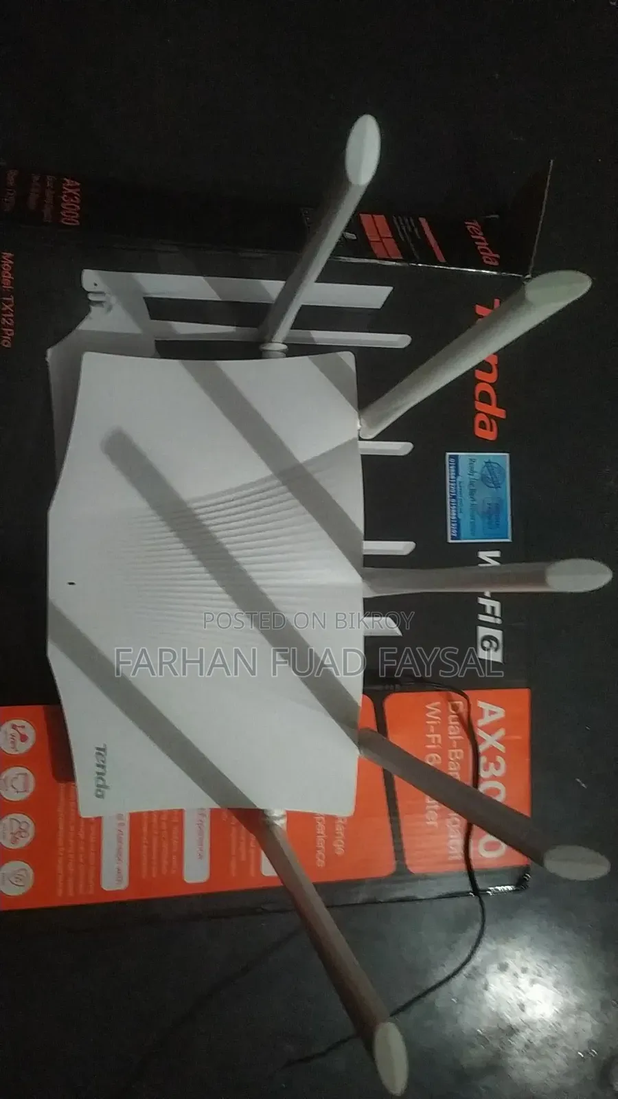 টেন্ডা টিএক্স১২ প্রো ভি২