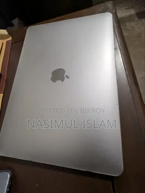 ল্যাপটপ অ্যাপল ম্যাকবুক এয়ার ২০২০ এম১ ৮জিবি অ্যাপল এম১ এইচসিসি+এসএসডি ২৫৬জিবি