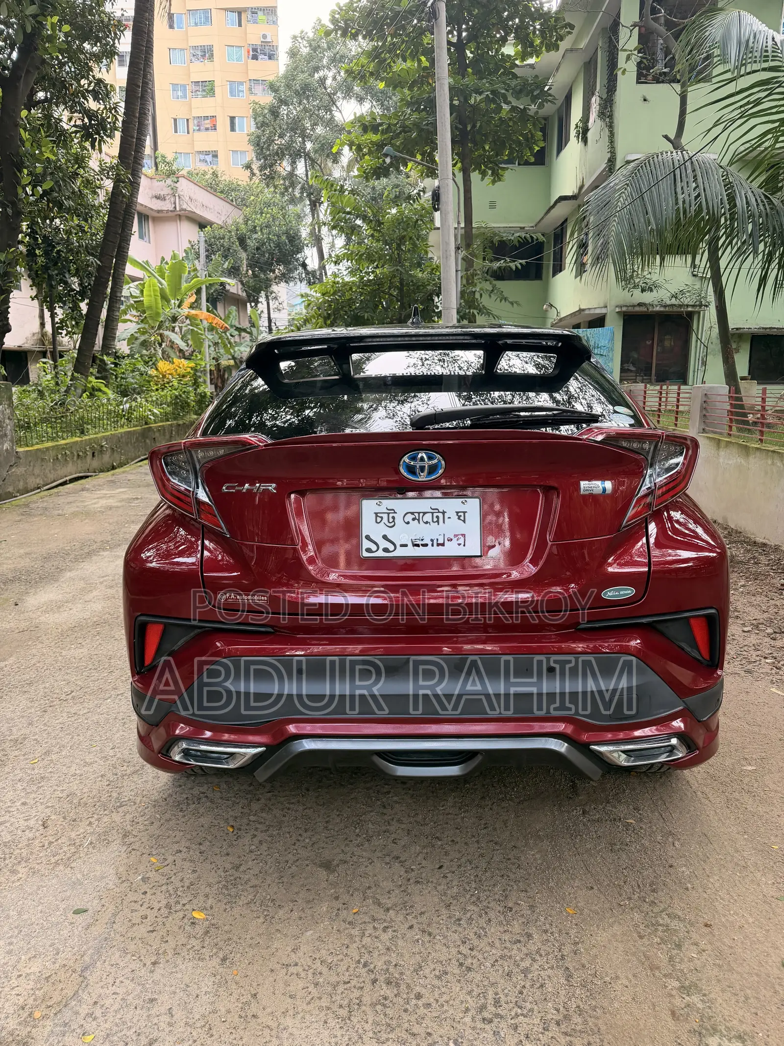Toyota C-Hr 2019 Red
