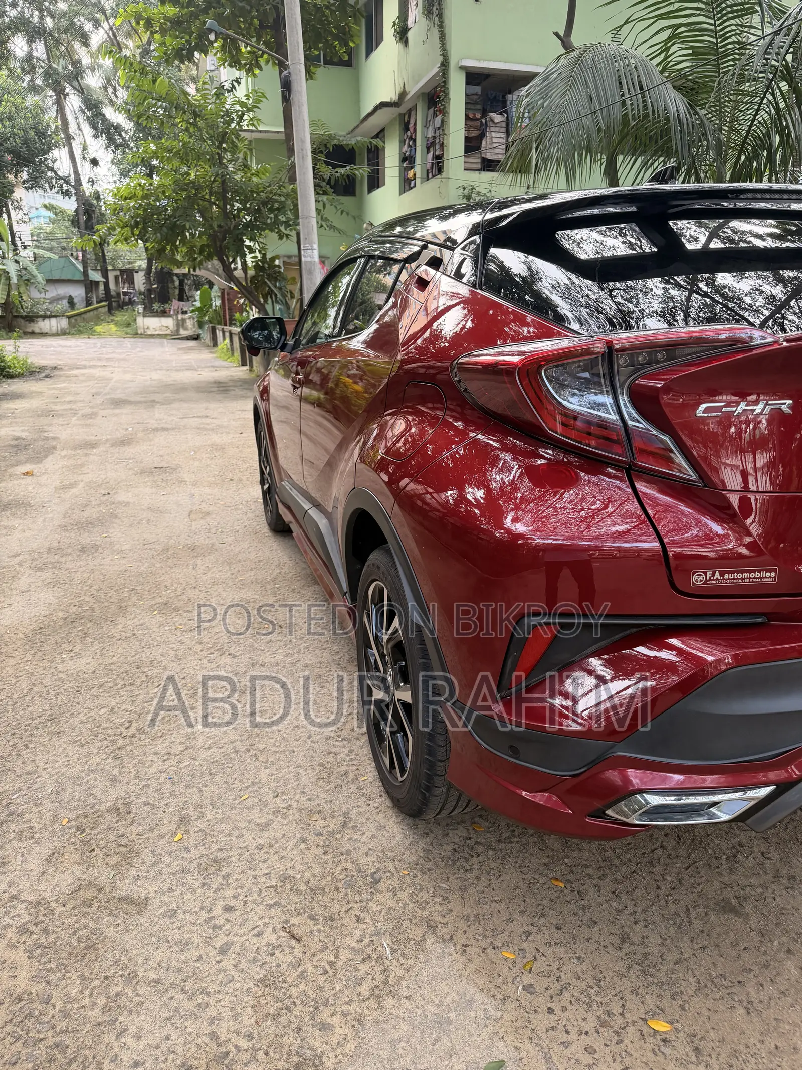 Toyota C-Hr 2019 Red
