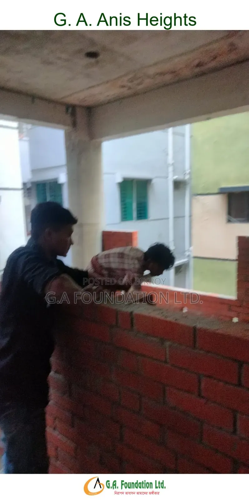 জি. এ. আনিস হাইটস, মিরপুরে ৩ বেডরুমের অ্যাপার্টমেন্ট বিক্রি