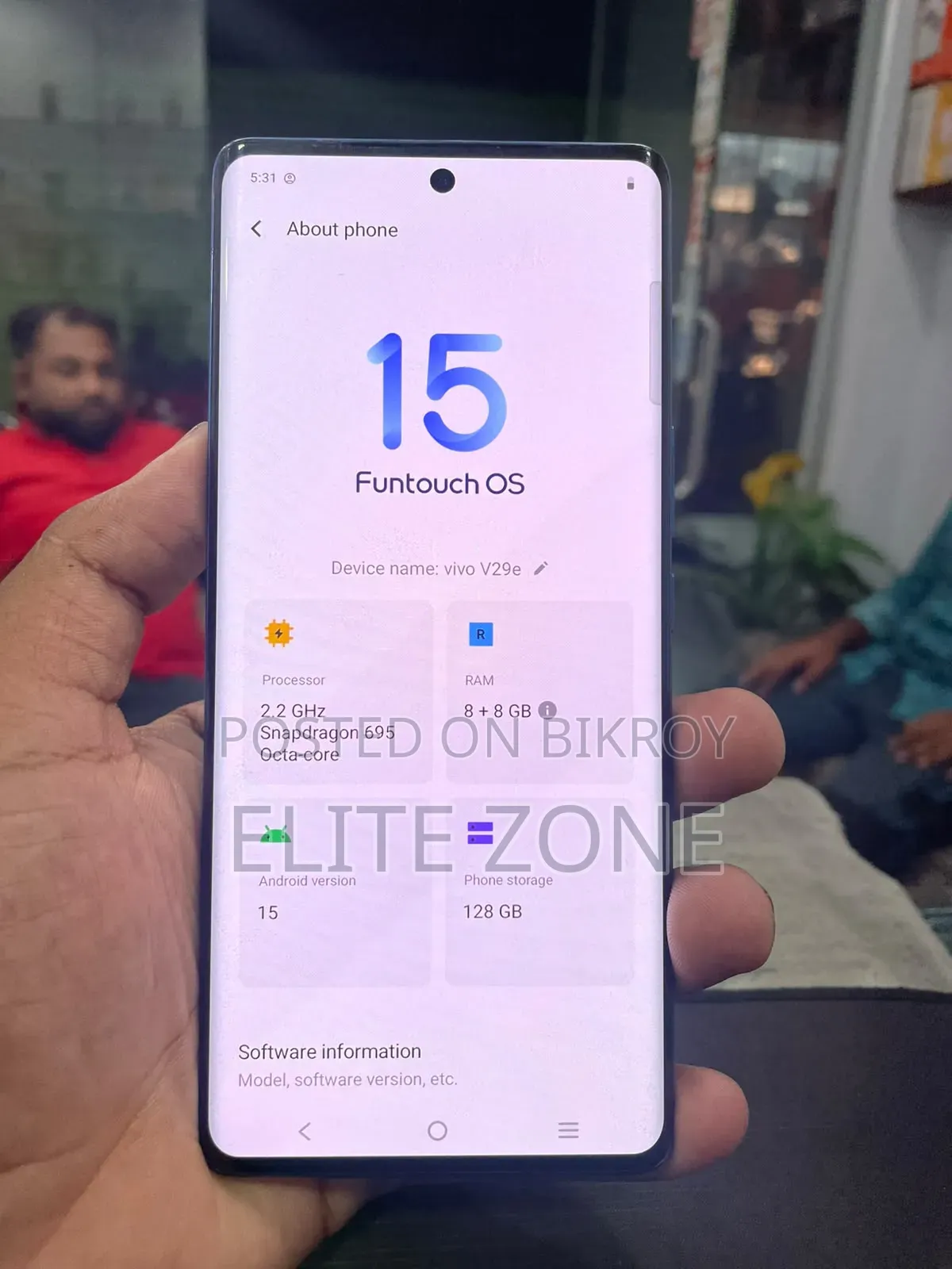 Vivo V29 5G 128 GB