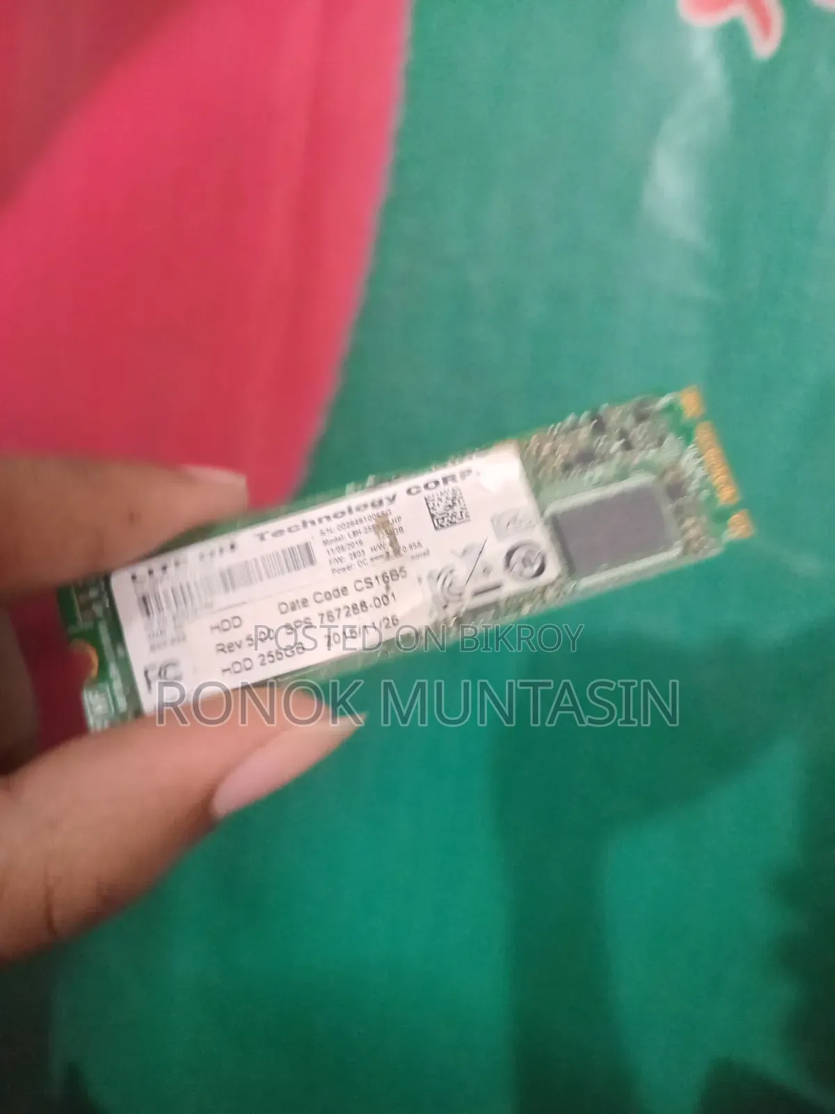 Computer Laptop SSD 256 GB