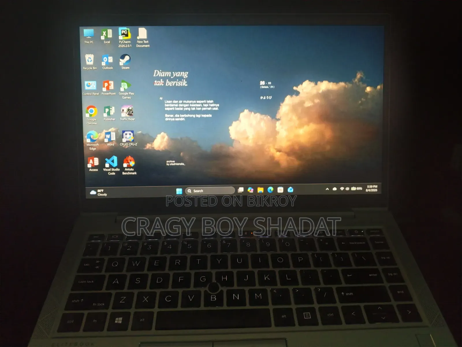 Laptop HP Elitebook 840 G8 16gb Amd Ryzen 5 SSD 256gb