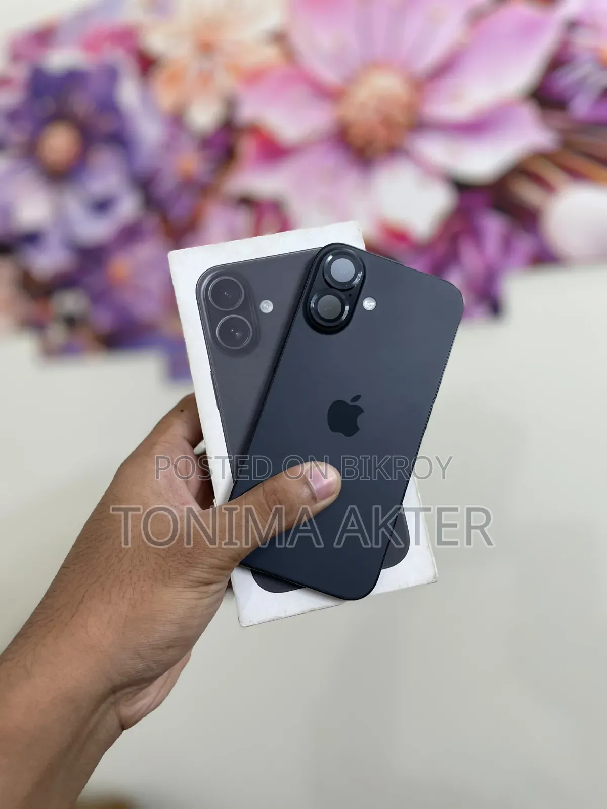 অ্যাপল আইফোন ১৬ ১২৮ জিবি ব্ল্যাক