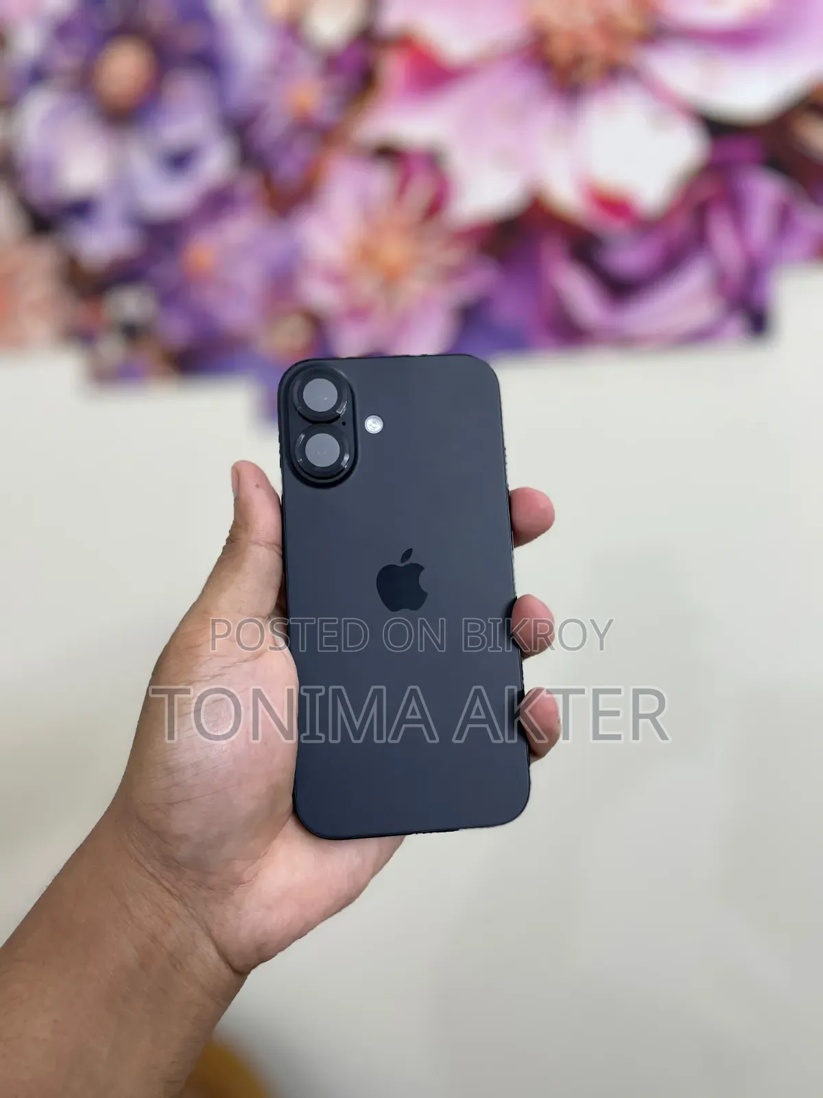 অ্যাপল আইফোন ১৬ ১২৮ জিবি ব্ল্যাক