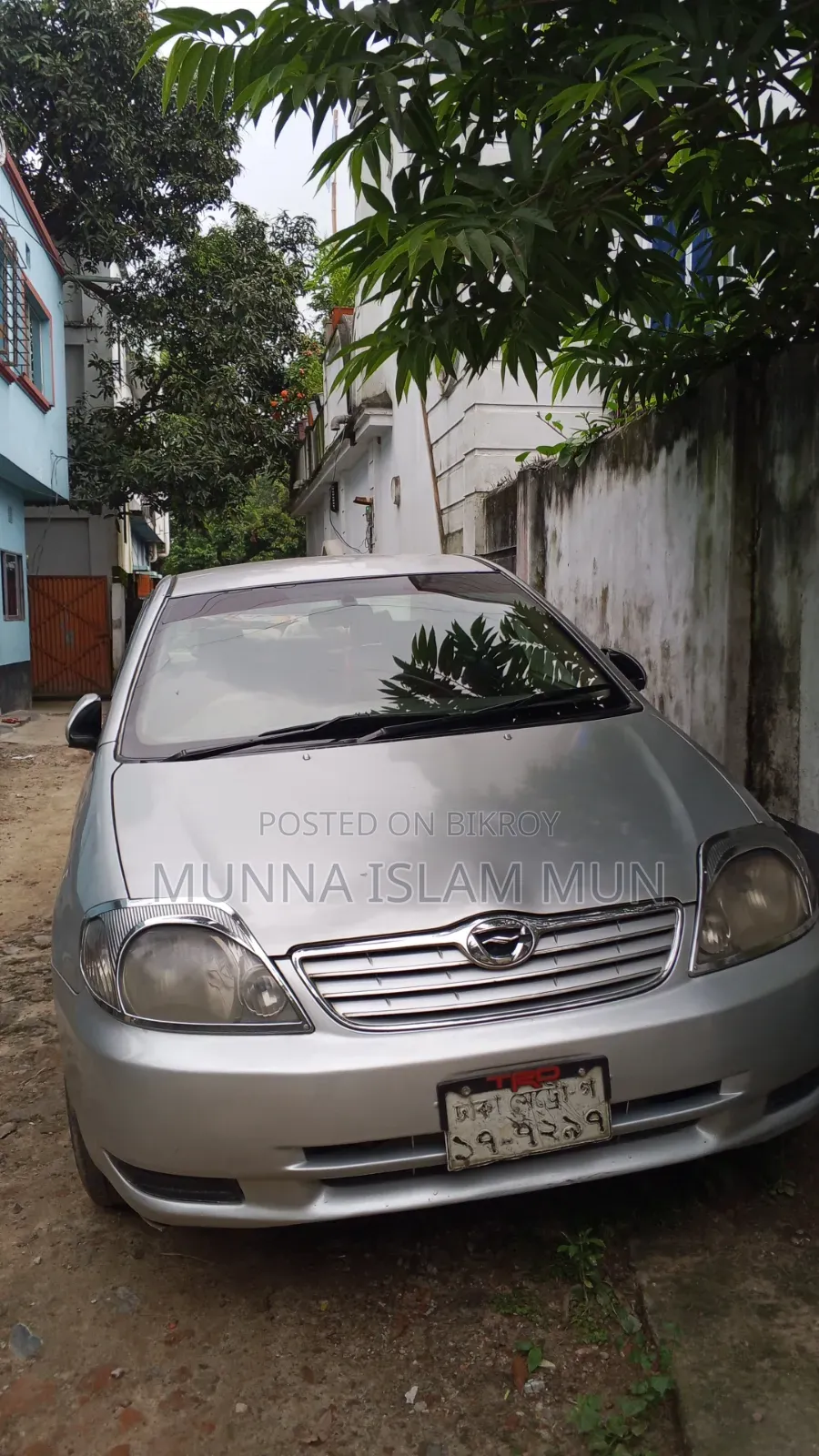 Toyota Corolla 2002 Silver