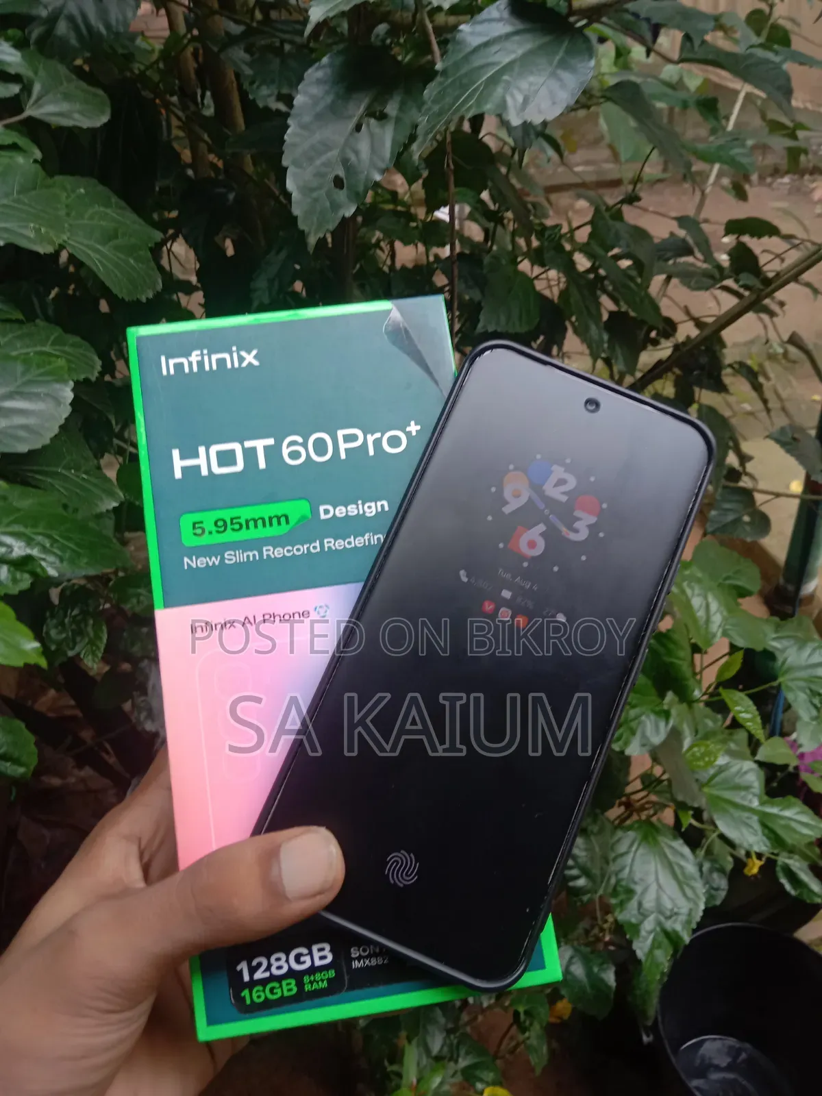 Infinix Hot 60 Pro+ 128 GB Black
