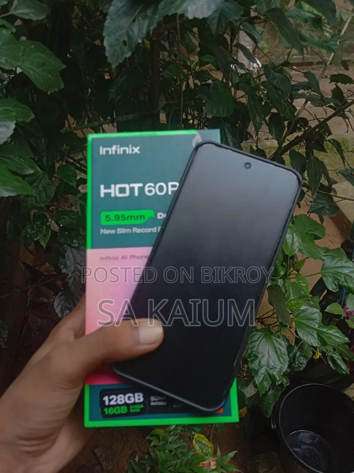 Infinix Hot 60 Pro+ 128 GB Black