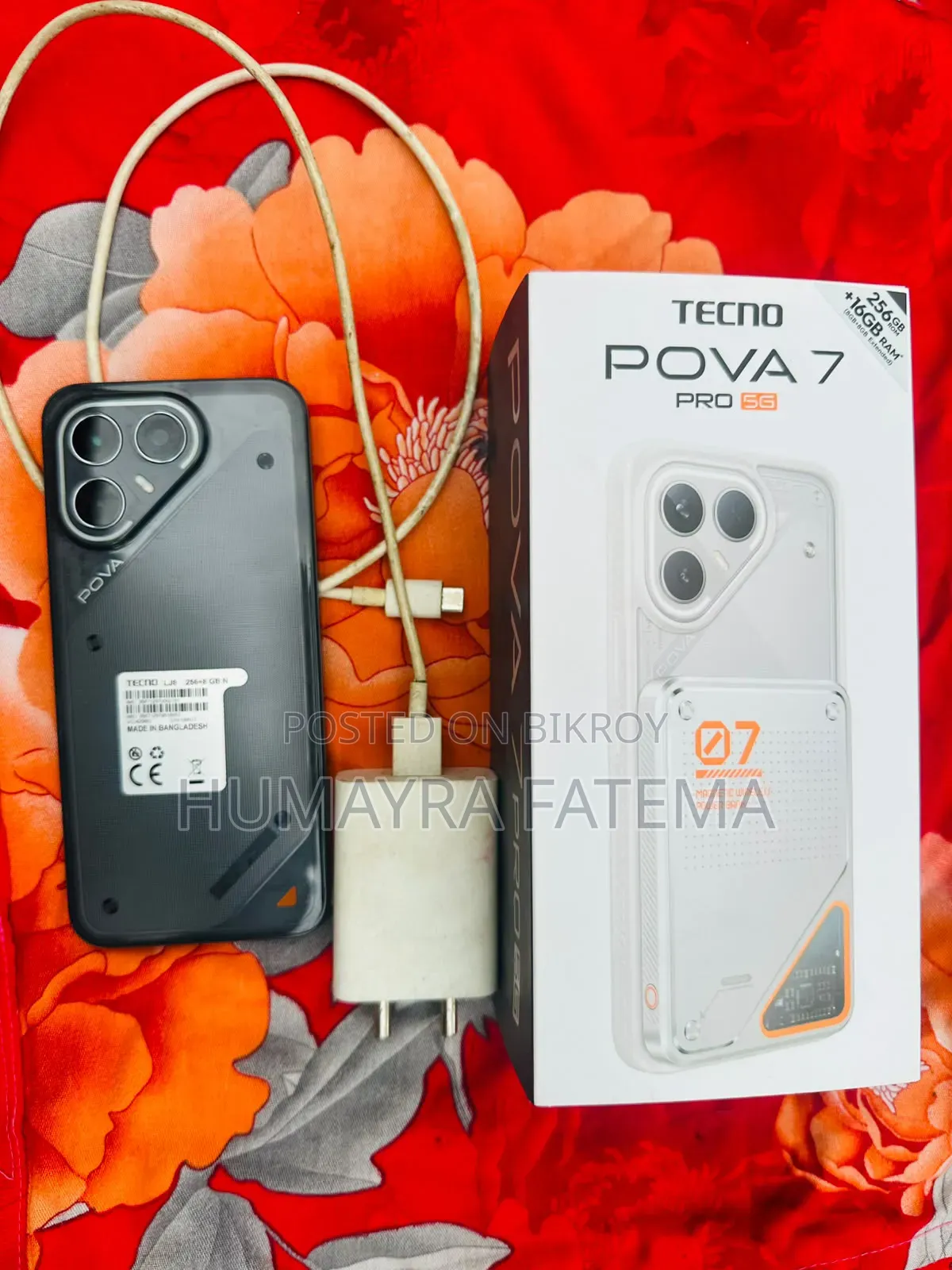 Tecno Pova 7 Pro 5G 256 GB Silver