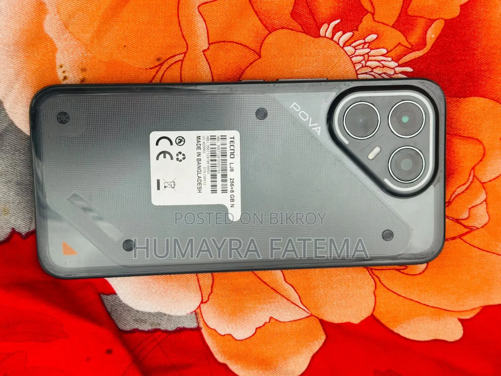 Tecno Pova 7 Pro 5G 256 GB Silver