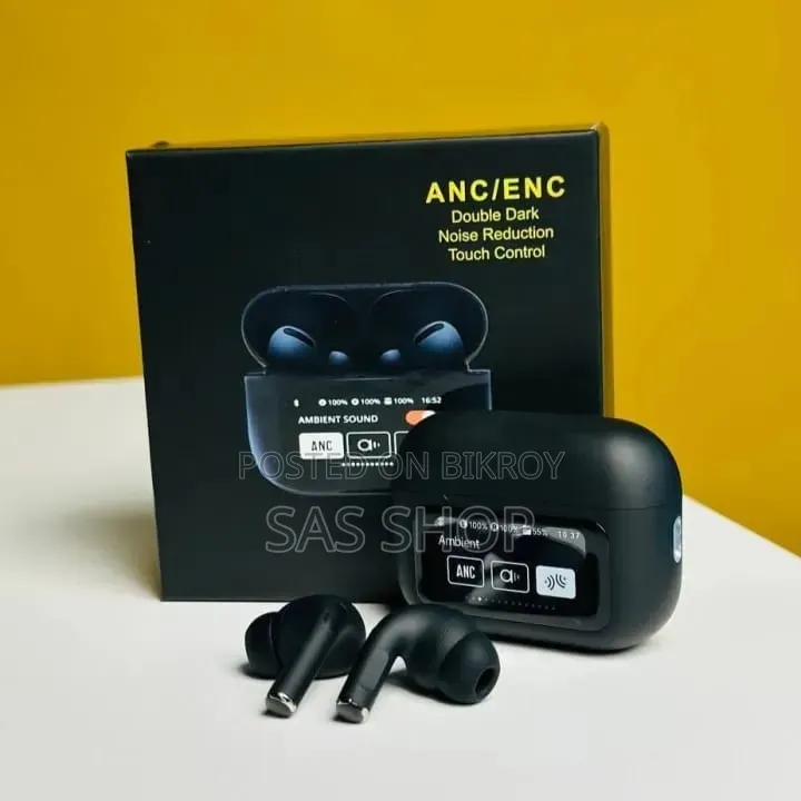 A9 Pro ANC/ENC Smart Display Earbuds