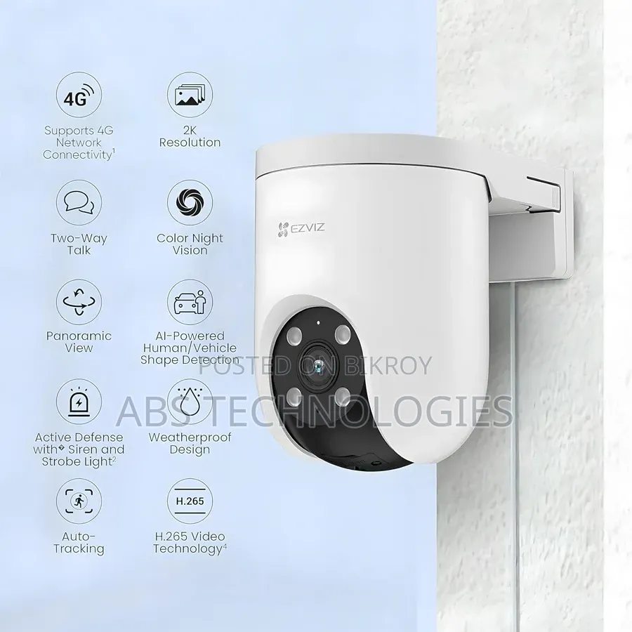 Ezviz H8c 4G 3MP Dome IP Camera