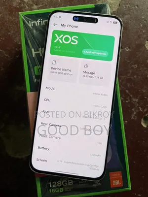 Infinix Hot 60 Pro+ 128 GB Silver