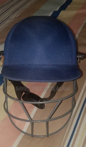 Helmet and Gloves for Cricket