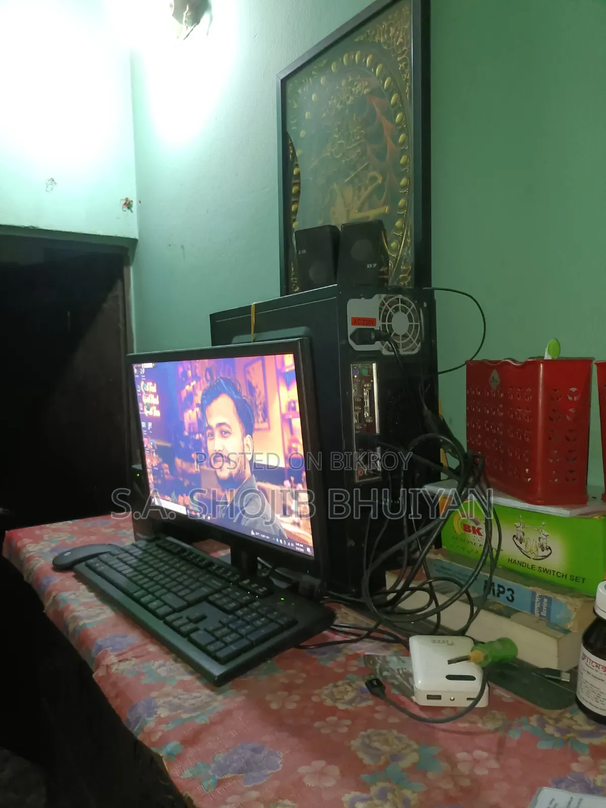 ডেস্কটপ কম্পিউটার গিগাবাইট ৮জিবি ইন্টেল কোর আই৫ এইচসিসি+এসএসডি ১টি