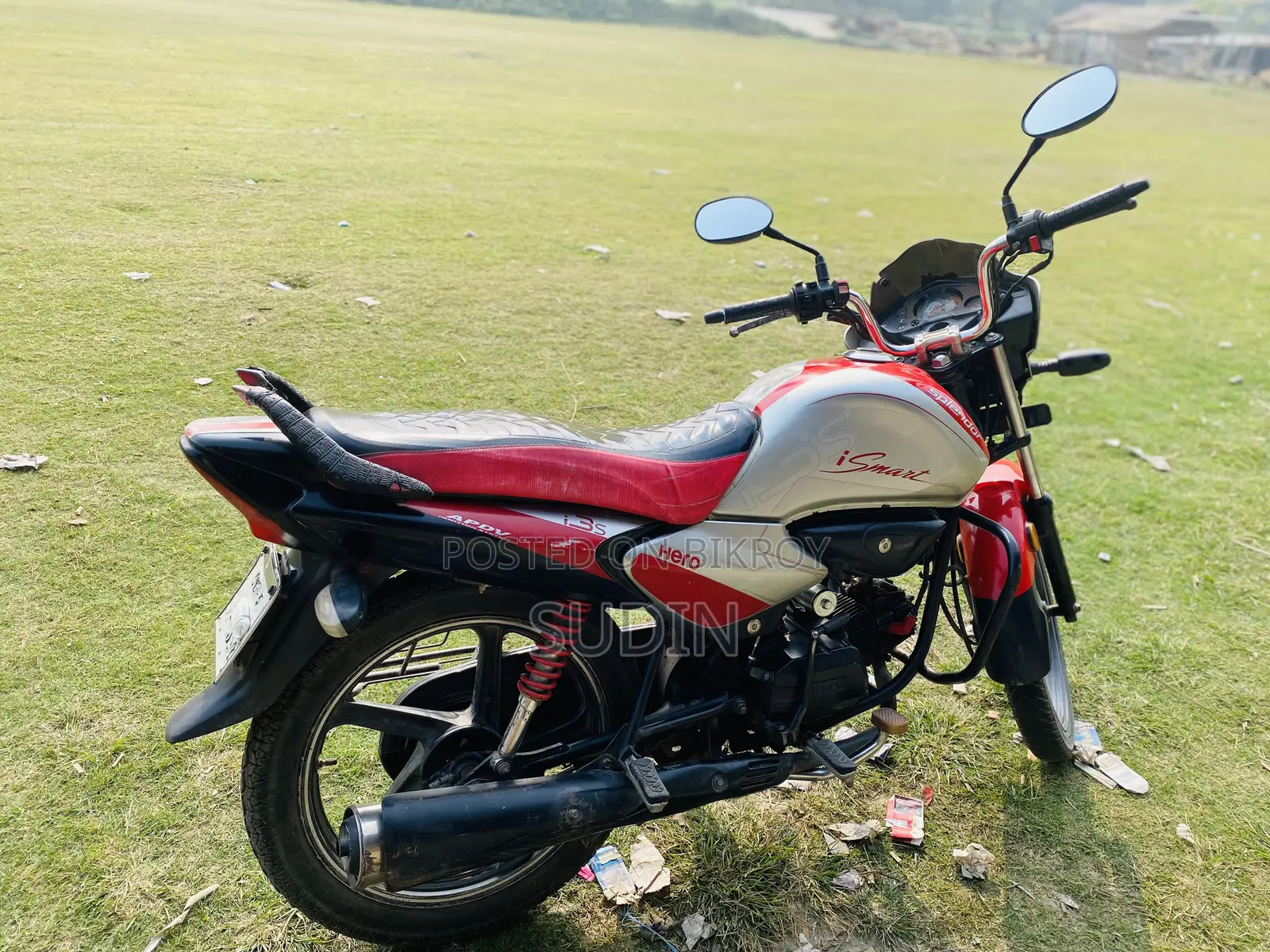 হিরো স্প্লেন্ডার আইস্মার্ট ২০১৬ সিলভার