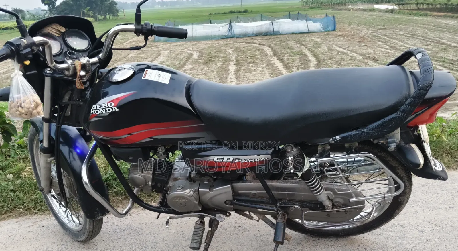 হিরো এইচএফ ডিলাক্স ২০১০ কালো