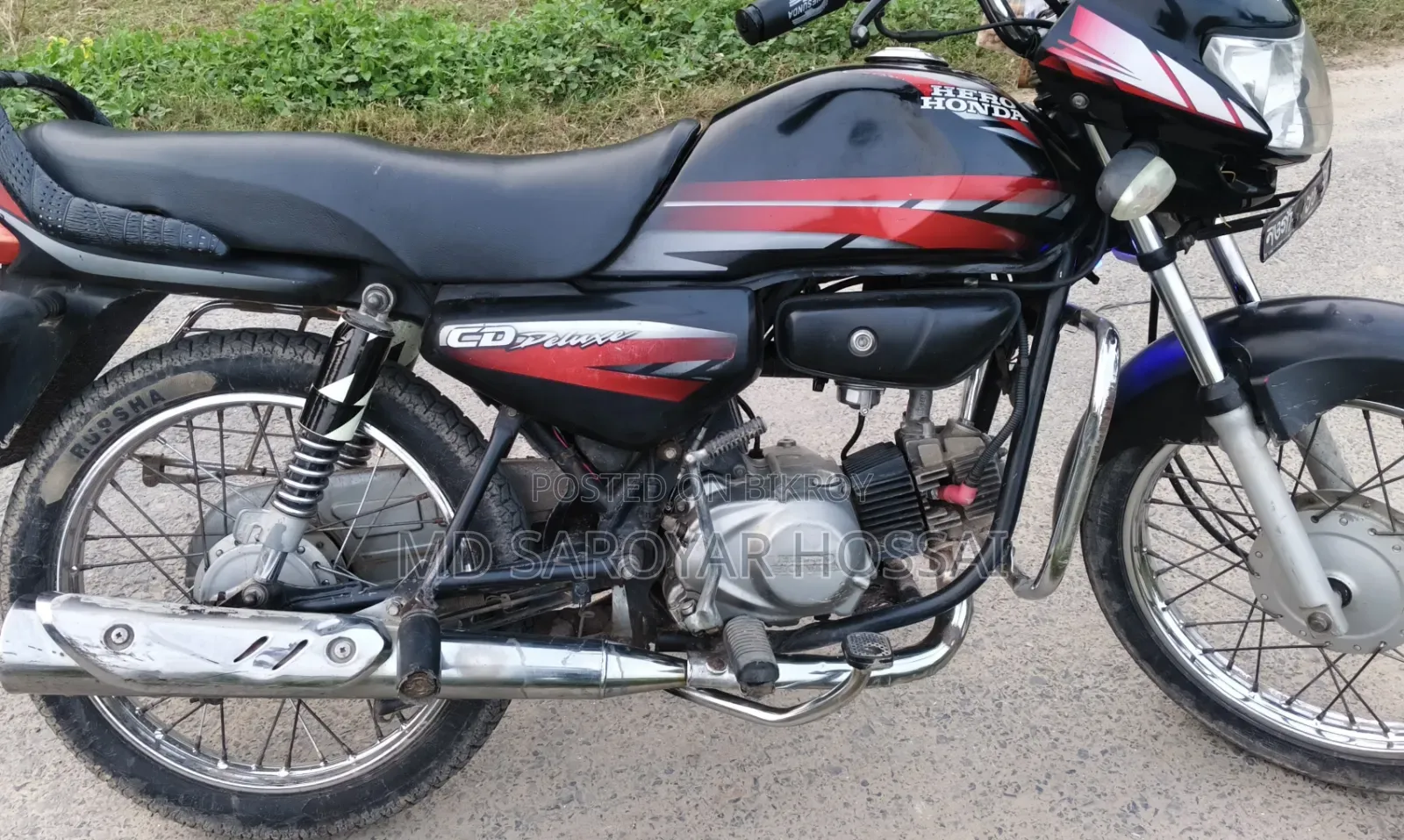 হিরো এইচএফ ডিলাক্স ২০১০ কালো