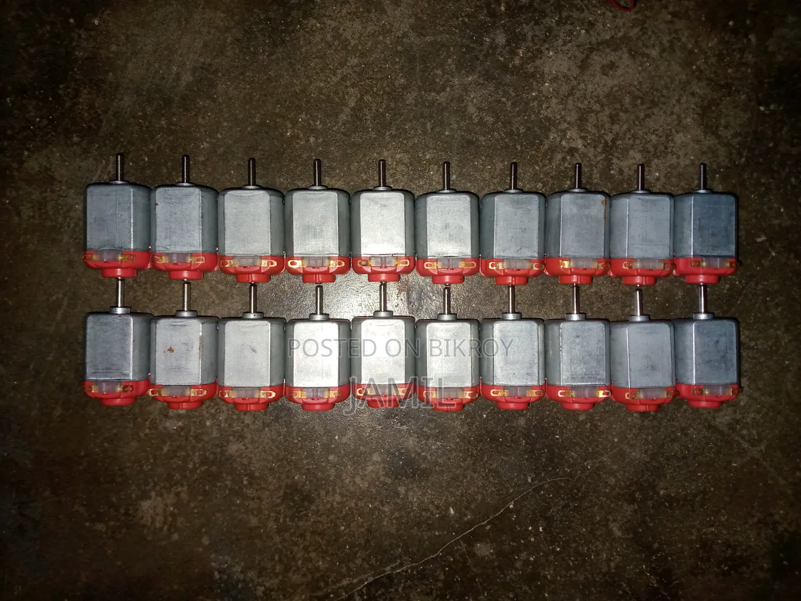 3v Mini DC Motor 20 Pis