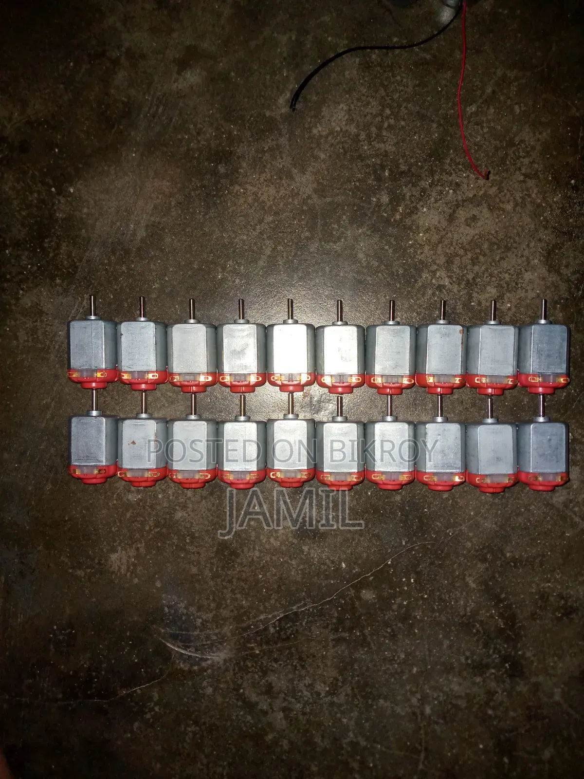 3v Mini DC Motor 20 Pis