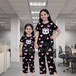 Kids Cotton T-Shirt and Long Pant Set