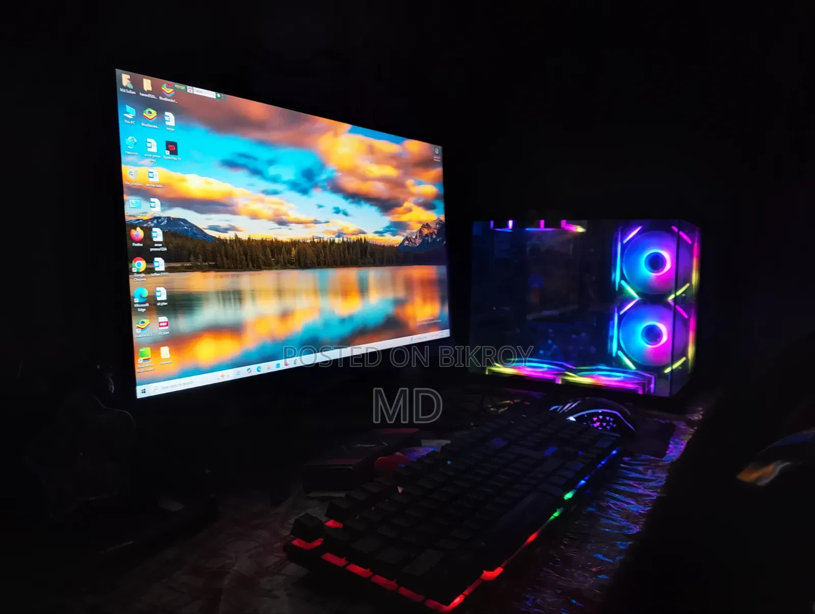 Desktop Computer MSI Gaming 27 6QE 12GB Intel Core i5 SSD 128GB