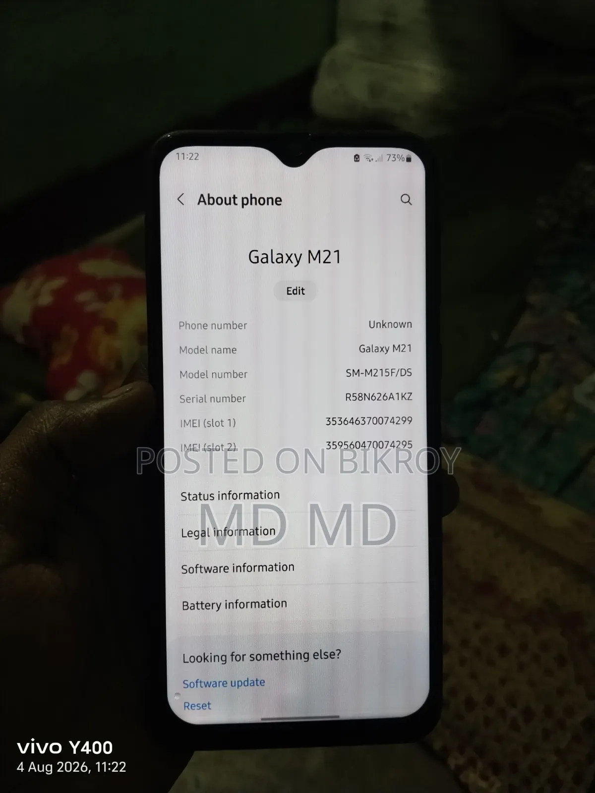Samsung Galaxy M21 64 GB Black