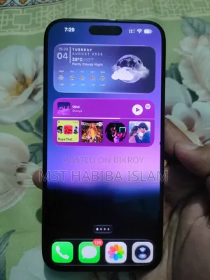 অ্যাপল আইফোন ১৫ প্রো ম্যাক্স ২৫৬ জিবি ব্ল্যাক